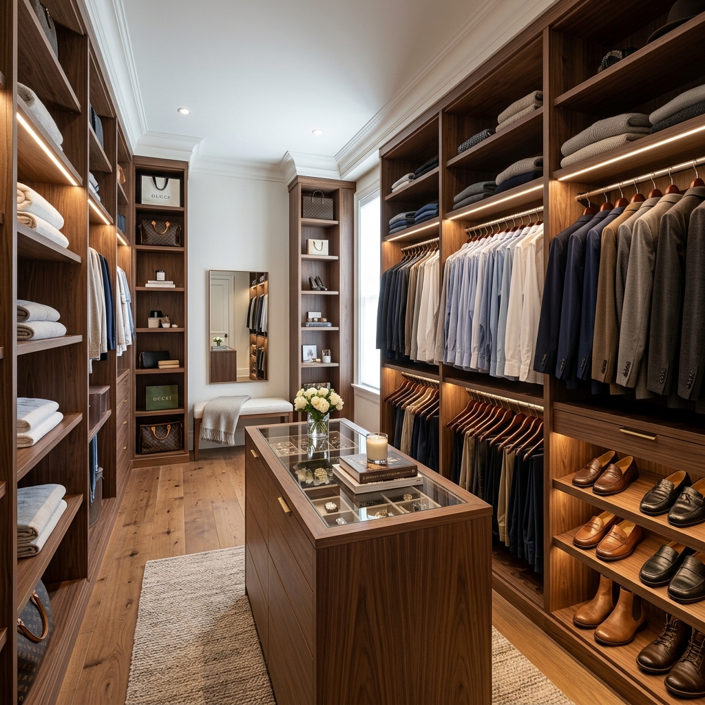 Projeto de closets da Queiroz